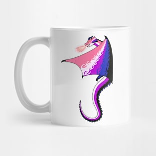 Fly With Pride, Dragon Series - Genderfluid Mug